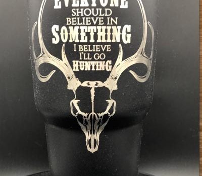Deer Hunting Personalized Stainless Steel Tumbler