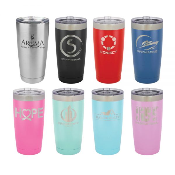 Hairdressers Bring Color to the World Turquoise Engraved Insulated Stainless Steel 20 oz Tumbler
