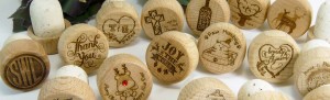 personalized laser engraved wine stoppers