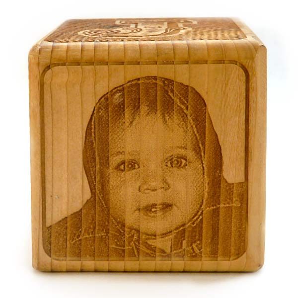 baby wooden blocks personalized