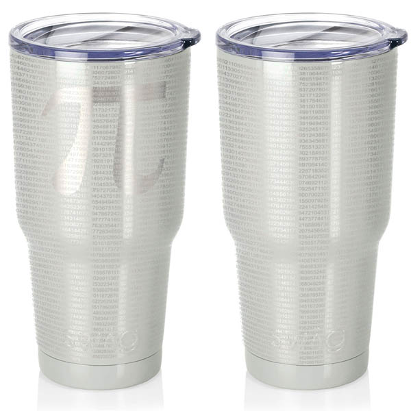 pearl-white-30-oz-stainless-steel-SWIG-insulated-tumbler-laser-engraved-math-geek-science-teacher-pi-10000-digits