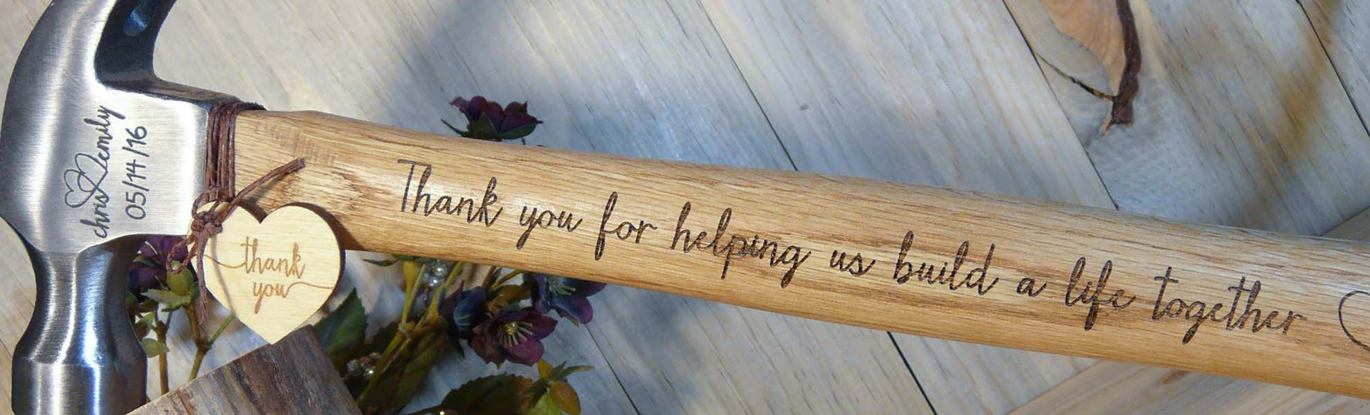 Laser Engraved Hammer