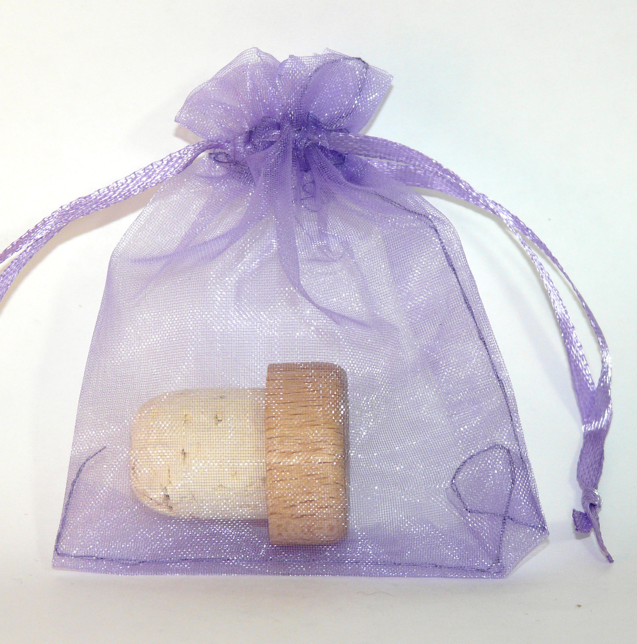lavender 3 x 4 Organza Favor Bags