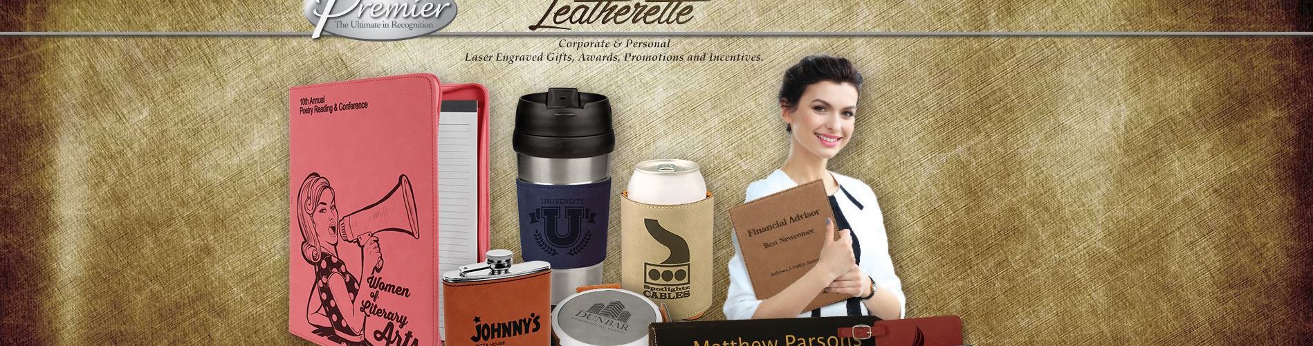 Laser Engraved Leather Keychains, mugs, portfolios, bible covers, frames, can coolers Wichita KS