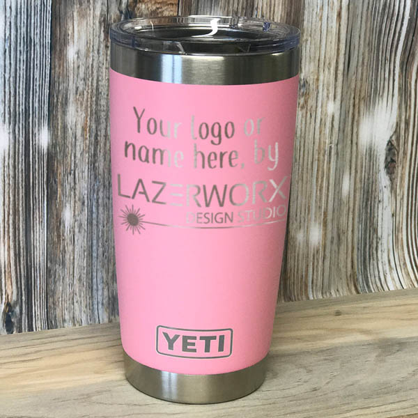 PERSONALIZED Authentic 10 oz Yeti Wine Tumbler - LASER ENGRAVED