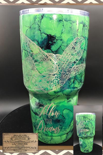 https://lazerworx.com/wpcms/wp-content/uploads/beautiful-green-sea-turtle-stainless-steel-tumbler-laser-engraved-alcohol-ink.jpg